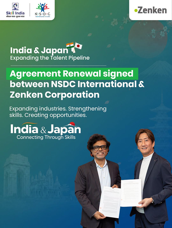 NSDC explores avenues with Zenken Corporation for expanding opportunities across Japanese industries